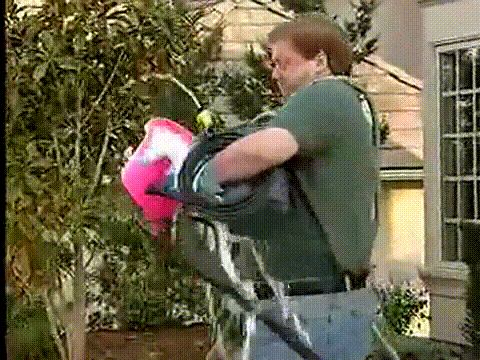 Brandon Washing His Truck.gif