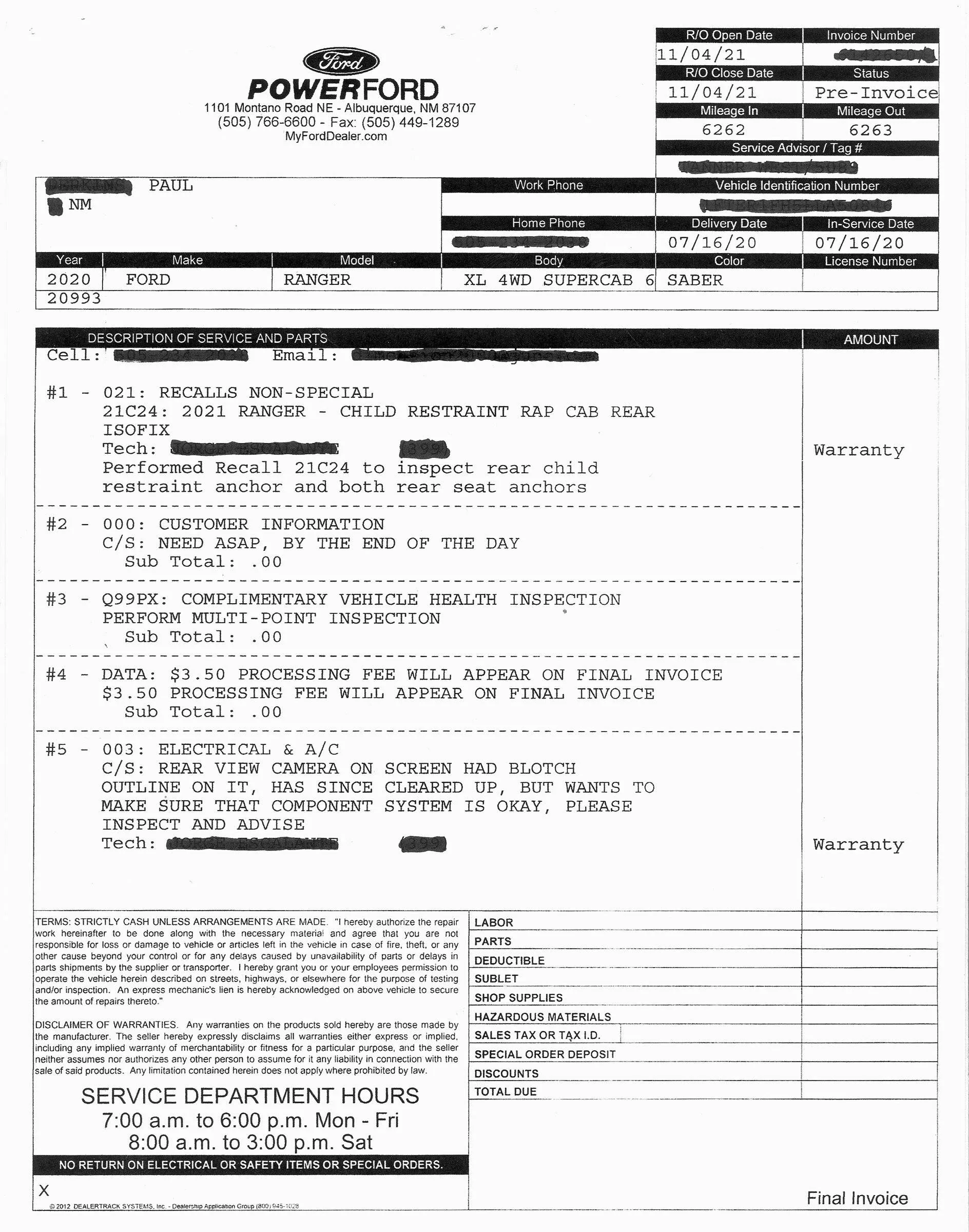 Camera spot check & Recall 21C24 (pg.1).webp