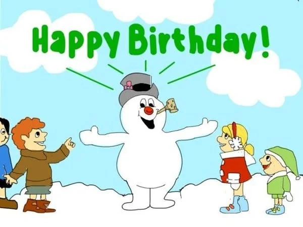 Frosty The Snowman Happy Birthday.jpg