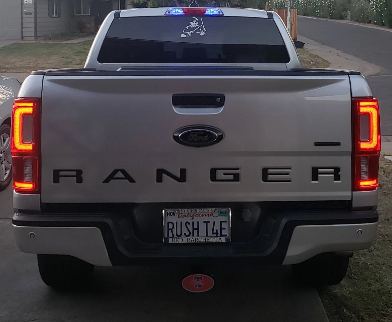 Ranger Blue Cargo Licence Plate Lights 6-24-22.webp