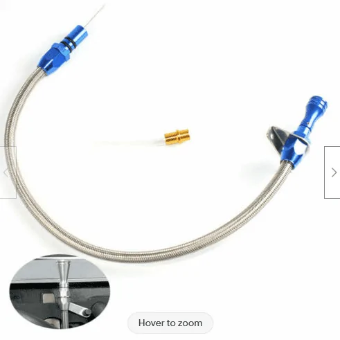 Ford AOD Flexible Chrome Stainless Steel Transmission Dipstick AODE 4R70W eBay.webp