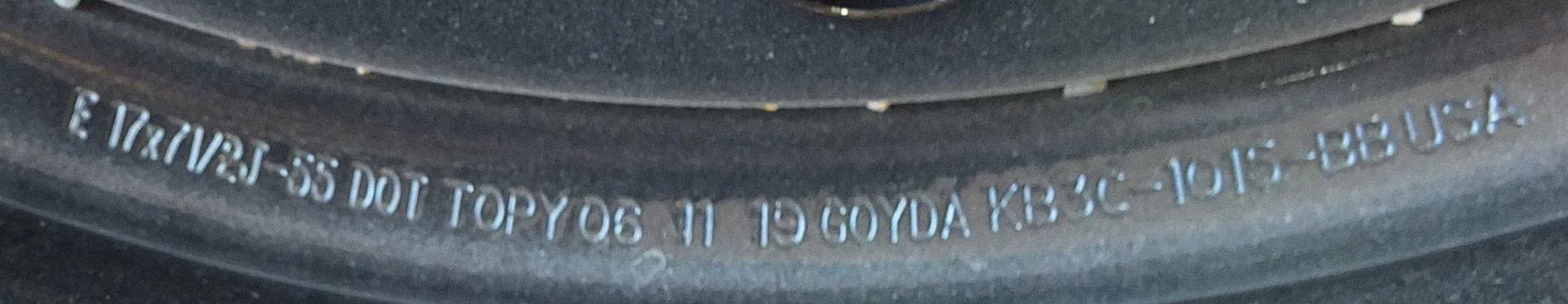 Data Stamped On Spare Wheel.webp
