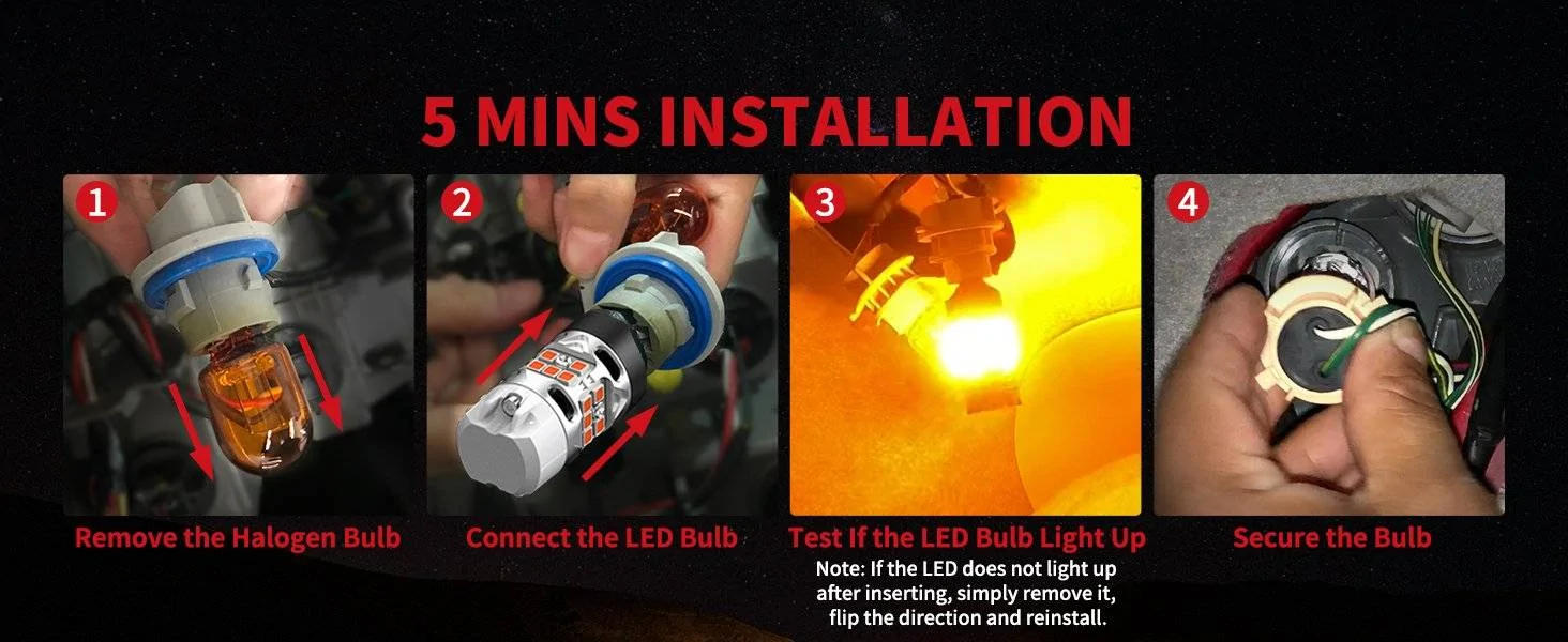 5. Lasfit T3 series LED bulb installation process.webp