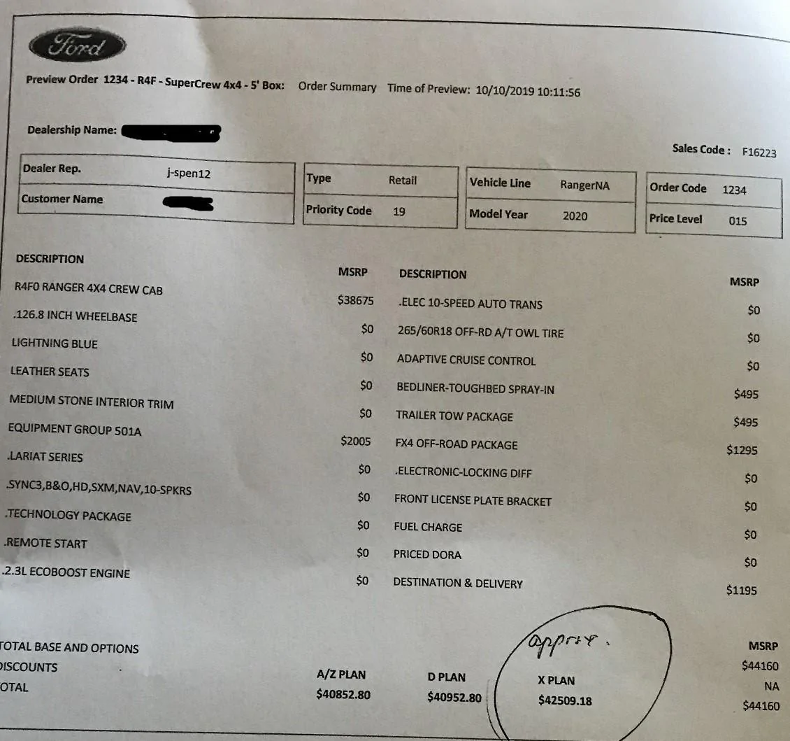 Ranger 2020 order.webp
