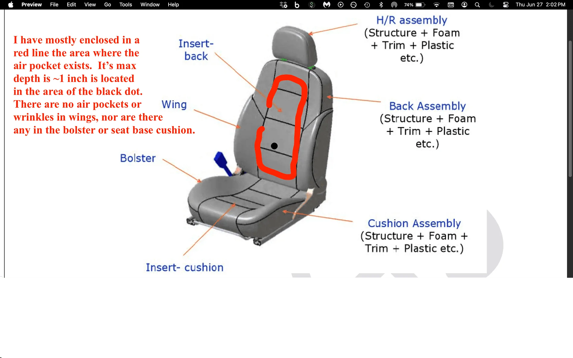 Bucket seat parts & diagram.webp