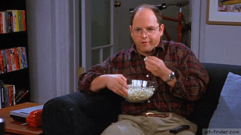 George Eating Popcorn.gif