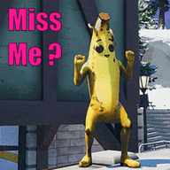 Dancing Banana Miss Me.gif