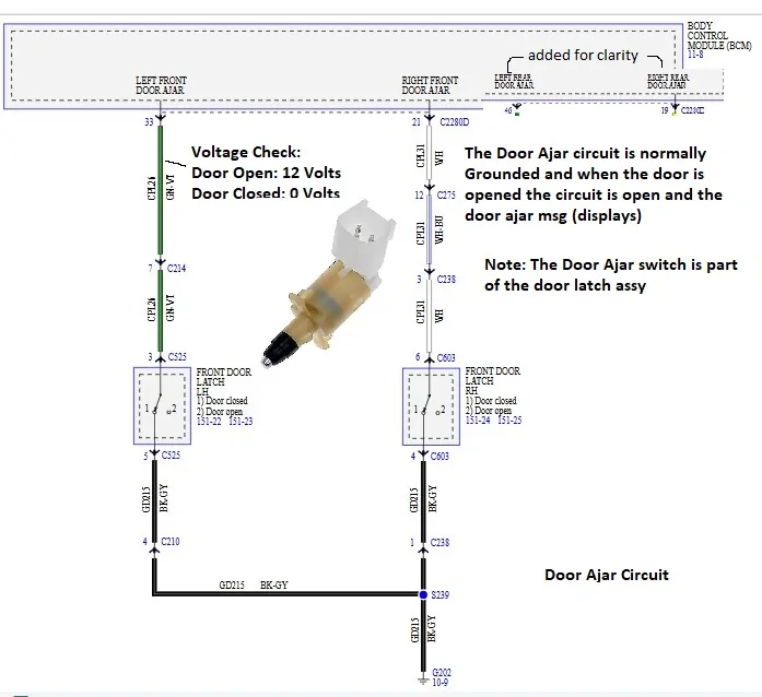 4. Door Ajar Circuit Final.webp