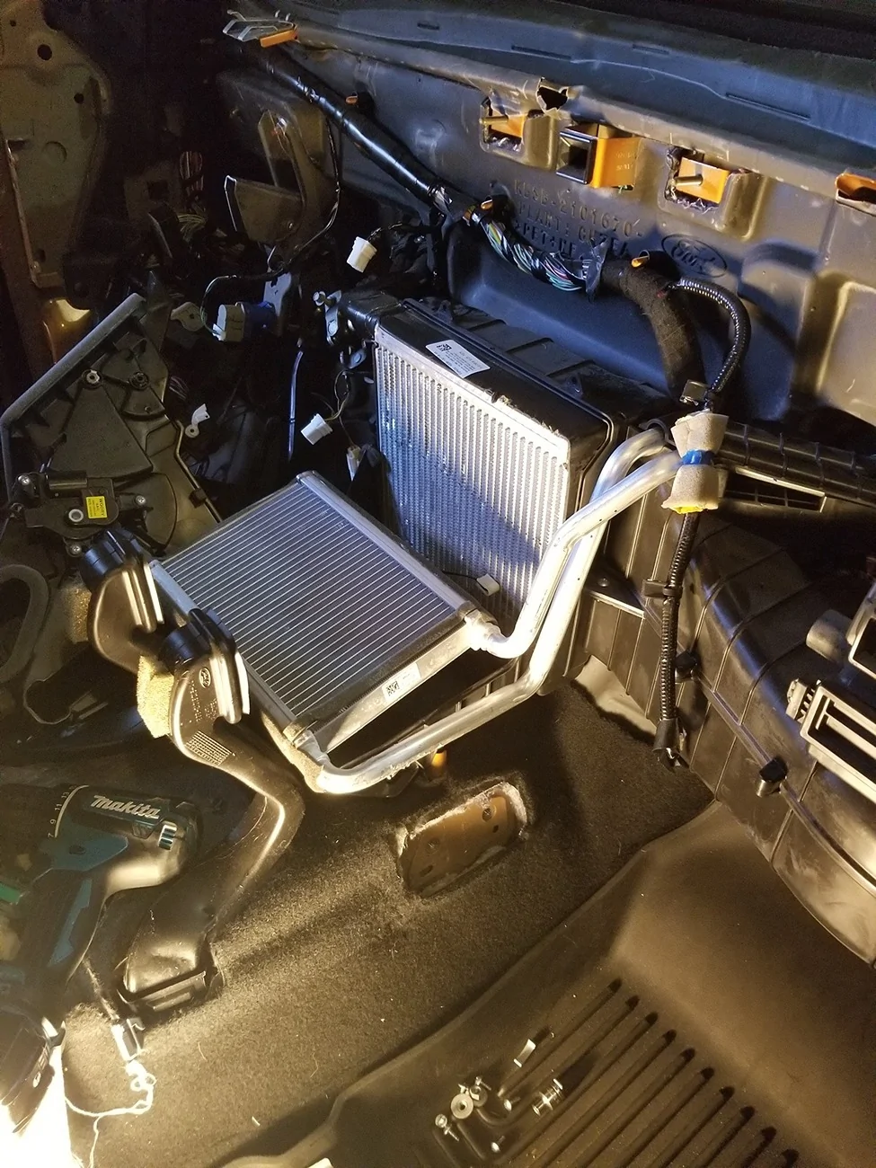 HVAC Opened up Heater Core.webp