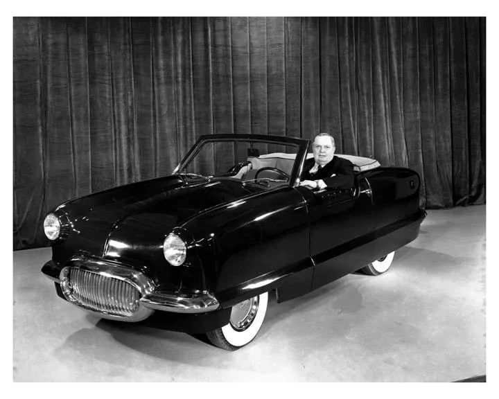 1950 Nash Metropolitan NXI Concept Factory Photo George W Mason.webp
