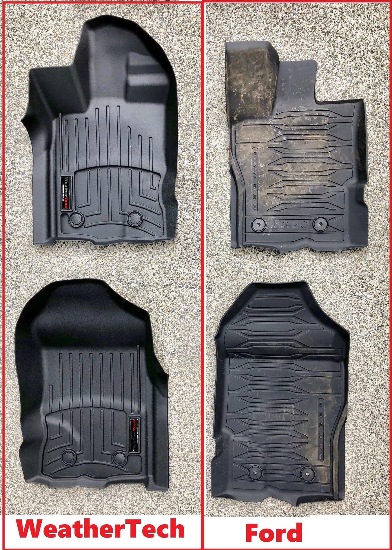 Ford vs WeatherTech comparison by Northlight on Ranger5G.jpeg