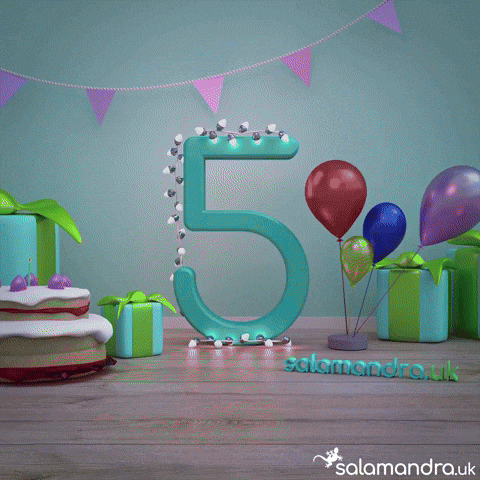 Happy Birthday GIF by SalamandraUK.gif