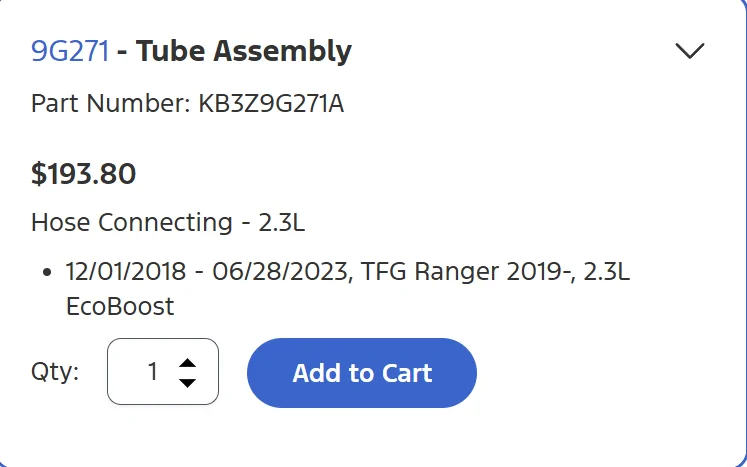 Tube Assembly KB3Z-9G271-A.webp