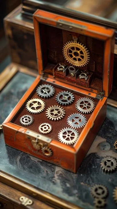 vintage-gears-display-stockcake.webp