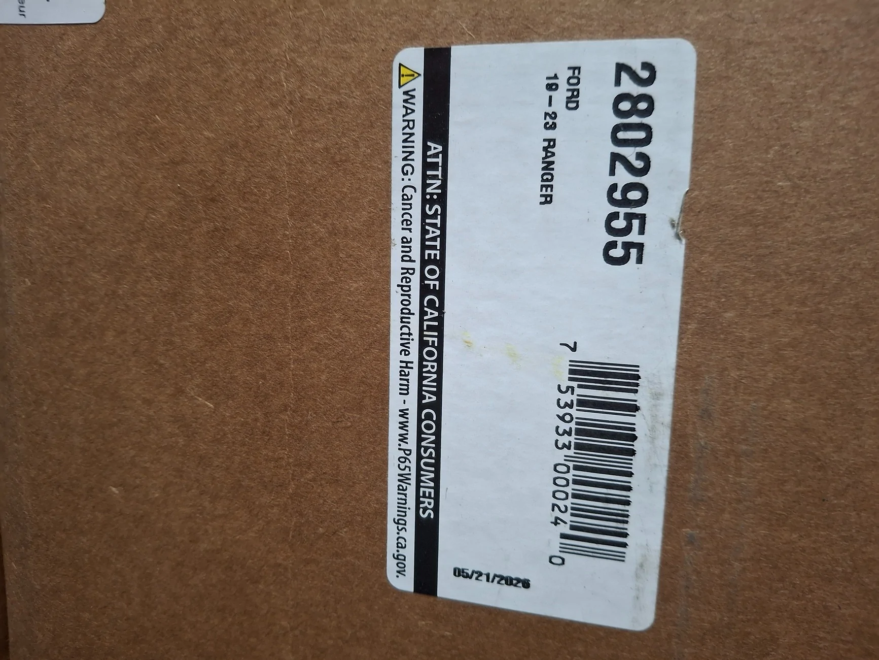 Nevada - HUSKY Fender Flairs New in box $150 | 2019+ Ford Ranger and ...