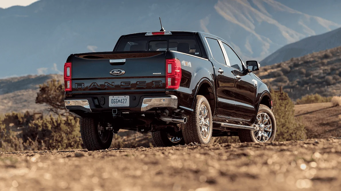 2019-Ford-Ranger-Lariat-4x4-Ecoboost-rear-three-quarter.webp