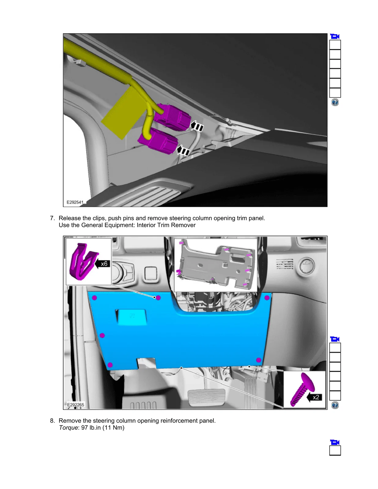 501-12 Instrument Panel and Console - Removal and Installation-02.webp