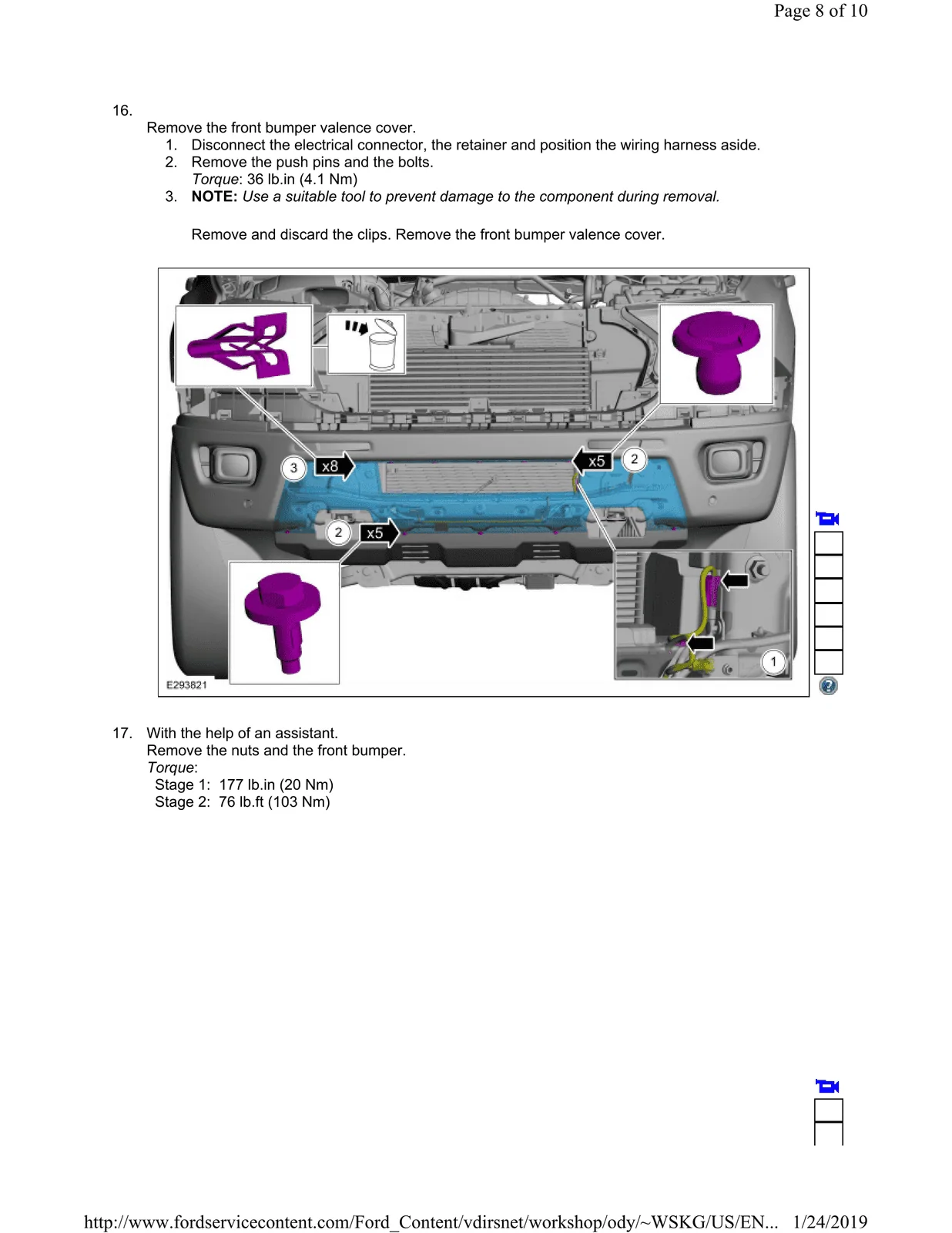 501-19 Bumpers - Removal and Installation - Front Bumper-08.webp