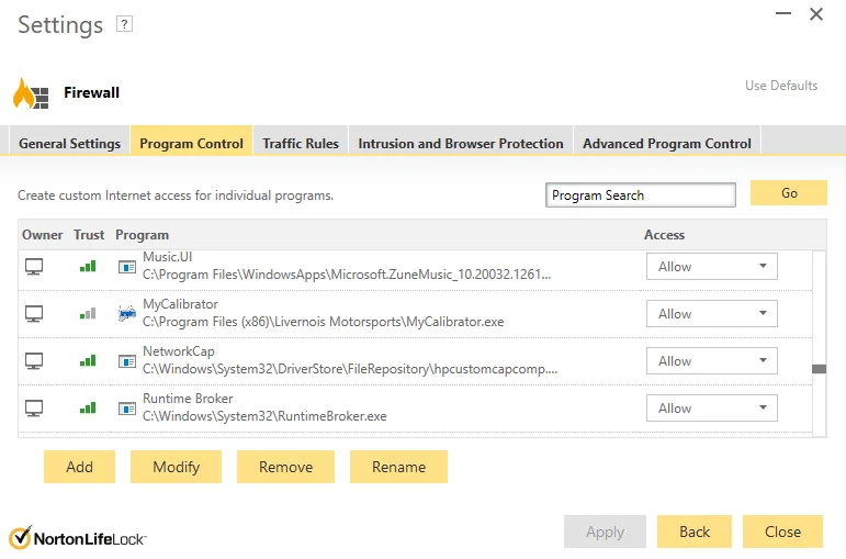 Norton Program Control.png