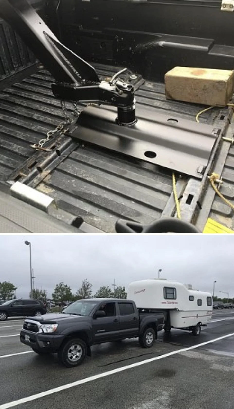 5th Wheel Bed Rails / Gooseneck solution | 2019+ Ford Ranger and Raptor ...