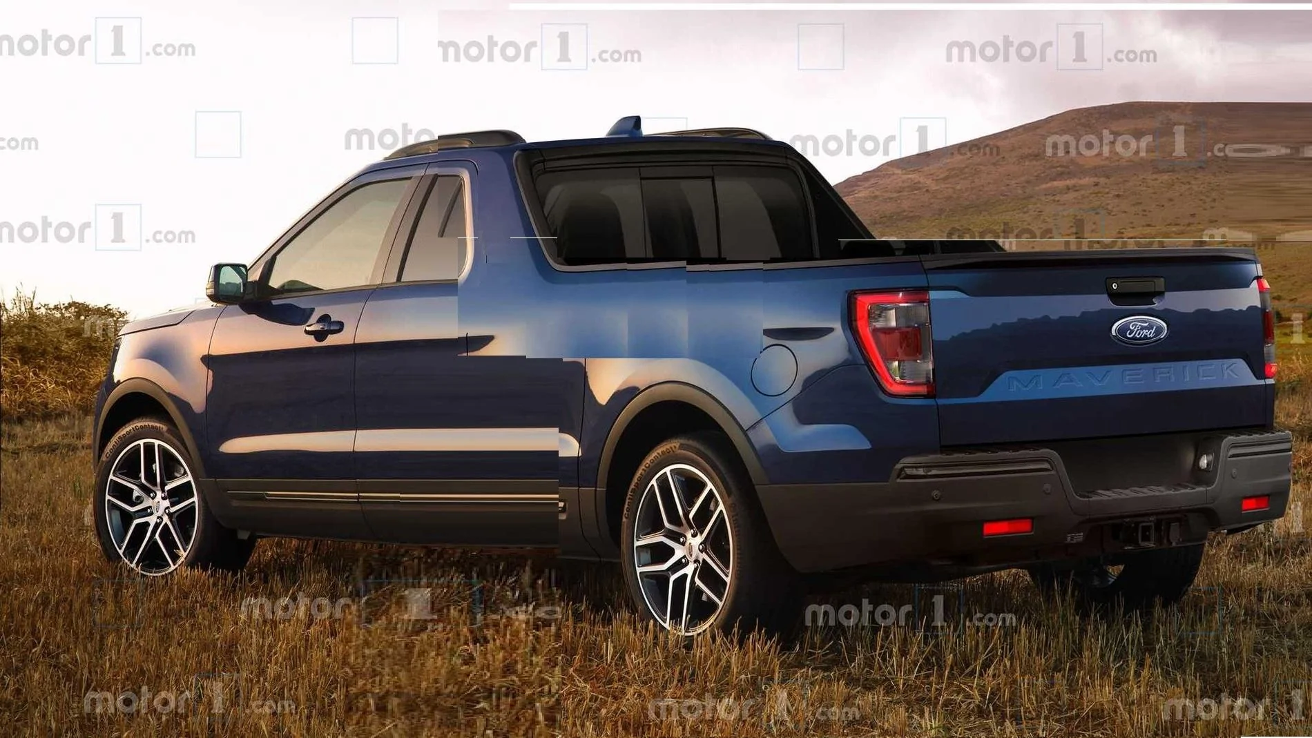 2022 Ford Maverick Ranchero Pickup Rendering.webp
