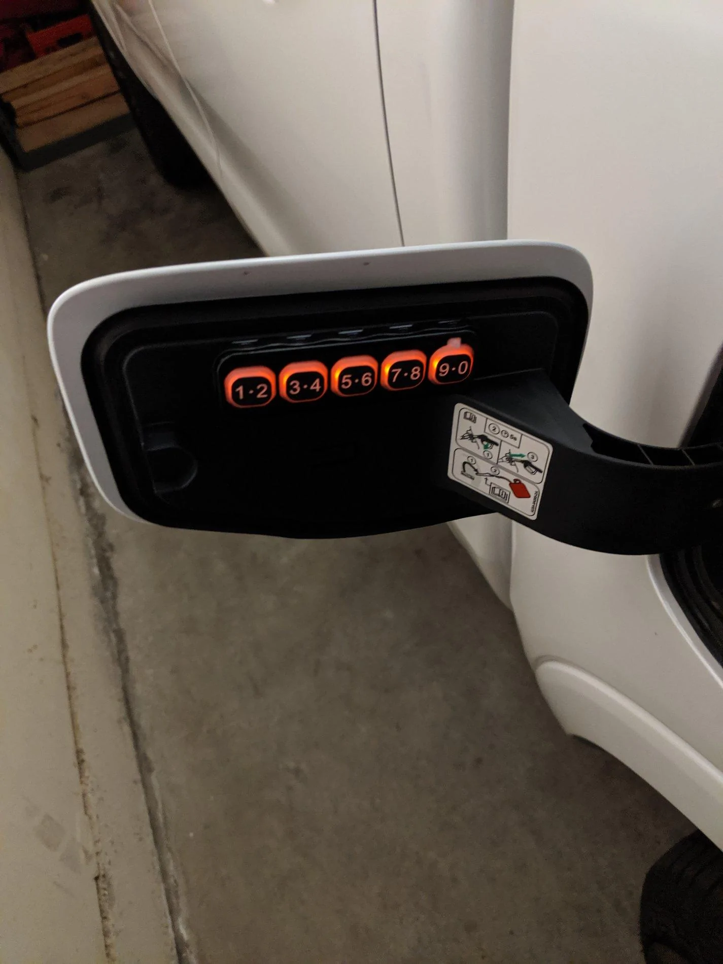 Moving securicode keypad to another location | 2019+ Ford Ranger and ...