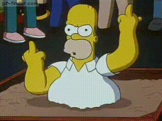 Homer Middle fFinger.gif