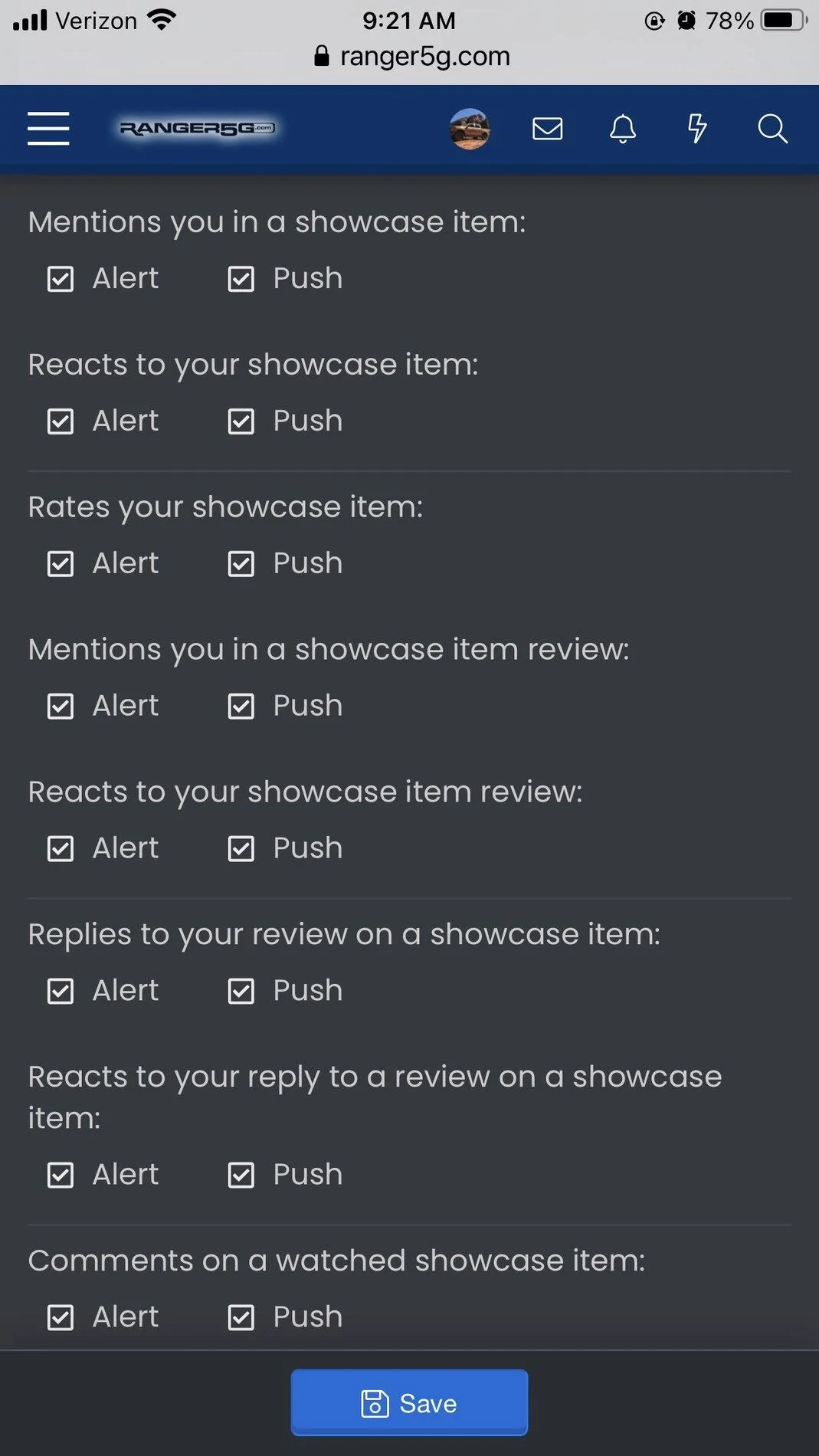 Preferences  2019+ Ford Ranger and Raptor Forum (5th Generation) - Ranger5G.com.webp