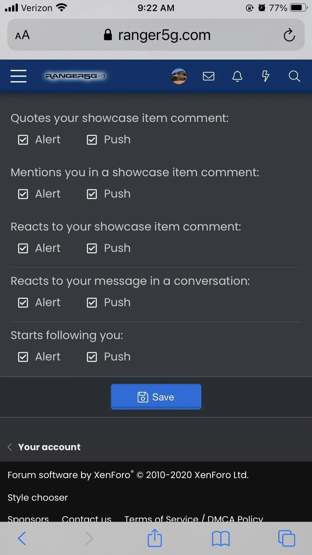 Preferences  2019+ Ford Ranger and Raptor Forum (5th Generation) - Ranger5G.com.webp