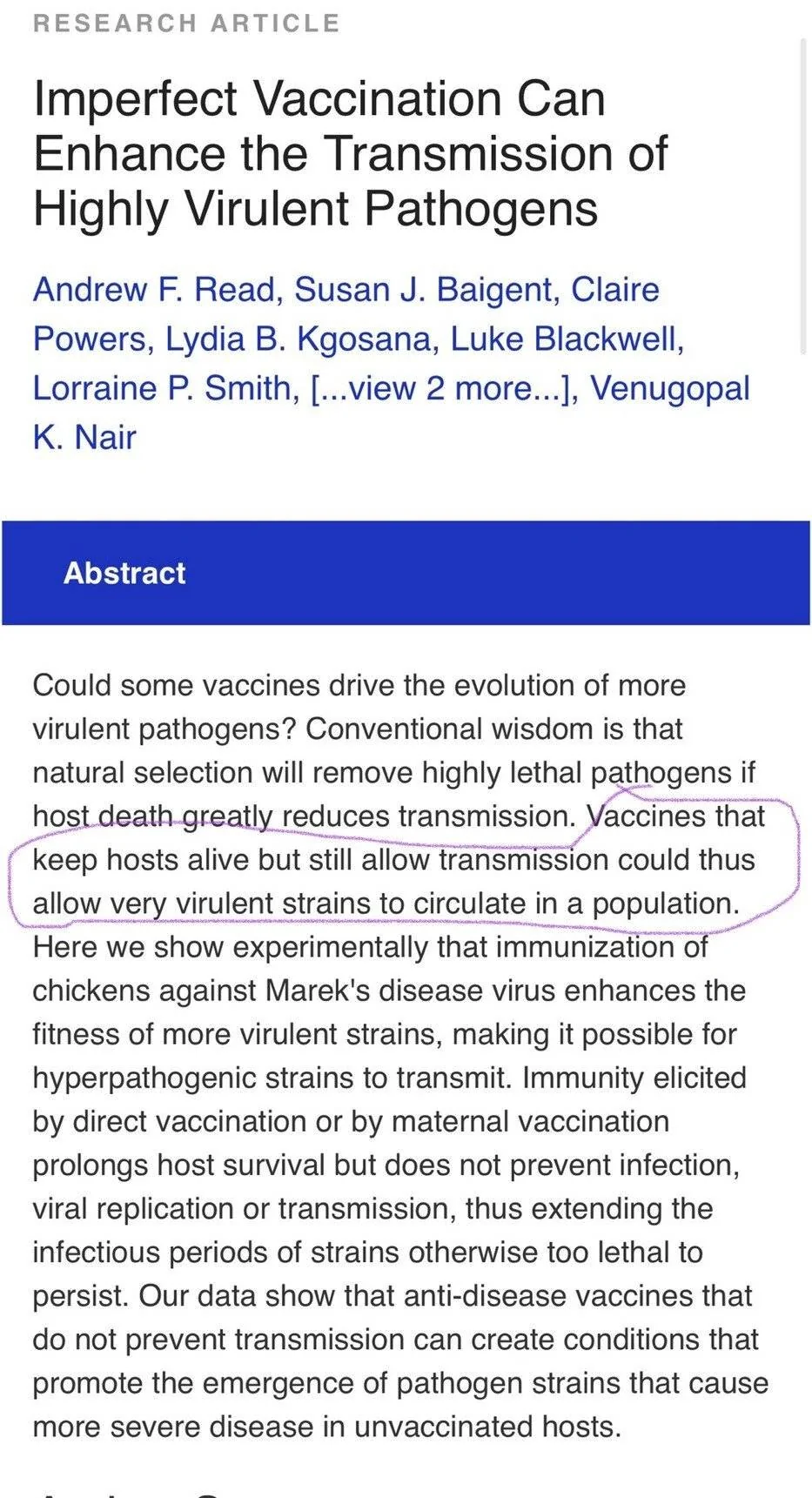 VAccines that Allow Transmission do WHAT.webp